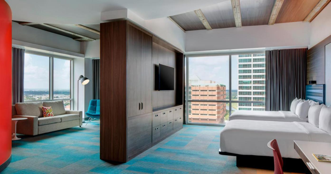 Aloft Fort Worth Downtown Bagian luar foto